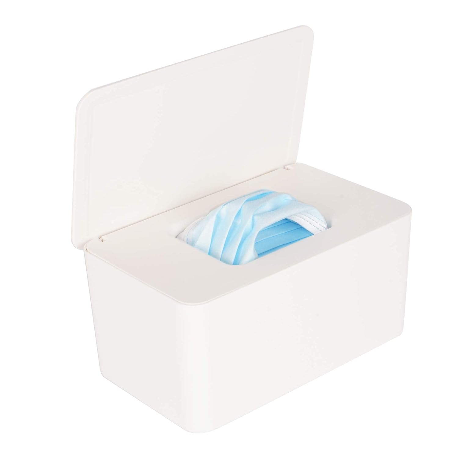 Aphbrada Face Mask Dispenser Baby Diaper Wet Wipes Dryer Sheet Dispenser Storage Box Holder