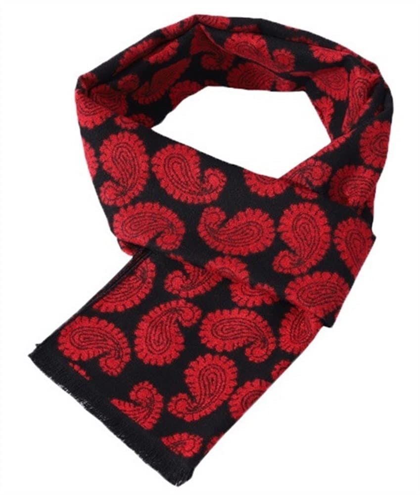 Bufanda Hombre Otoño Invierno Chales Y Abrigos Bufandas Casuales Bufandas De Invierno Suaves Y Cálidas Accesorios De Ropa (Color: Azul Marino, Tamaño: L 180 Cm) (Negro L 180 Cm)