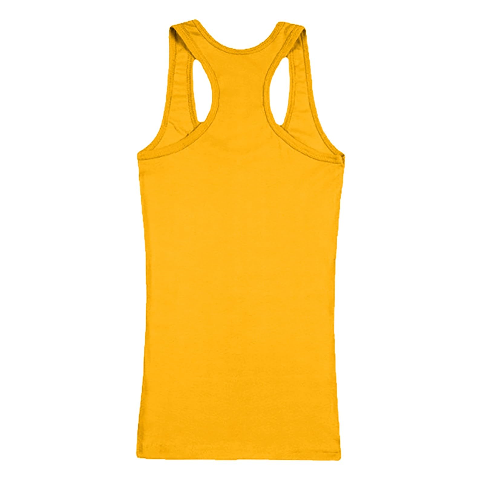 Canotta da corsa da donna, comoda, in cotone, per yoga, senza maniche, a costine, vestibilità aderente, 3 pezzi