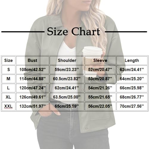 Barn Jackets for Women Fall Jacket 2025 Cropped Trench Coat Women's Outerwear Canvas Jacket Womens Barn Jackets3