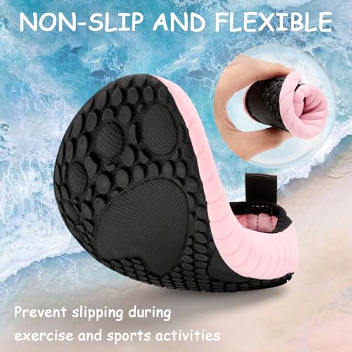 Image of ANLUKE Kids Boys Girls Water Shoes Barefoot Aqua Socks Fast Dry Beach Swim Outdoor Sports Shoes for Toddler
