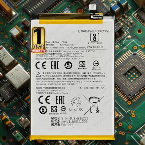 Image of Original BN56 5000mAh Battery Replacement for Xiaomi Redmi 9i with 1 Year Warranty* (Nature Green, M2006C3LII)