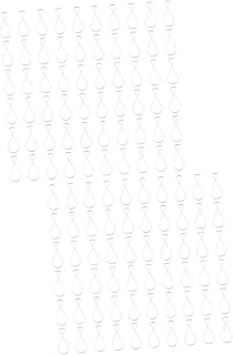 Cabilock 2pcs Hook up Heavy Duty Ceiling Hooks Ceiling Hooks for Hanging Plant Decorations Metal Ceiling Clips Drop Ceiling Hooks Ceiling Hooks Heavy Duty Hook Clip T-Shaped Clips Christmas