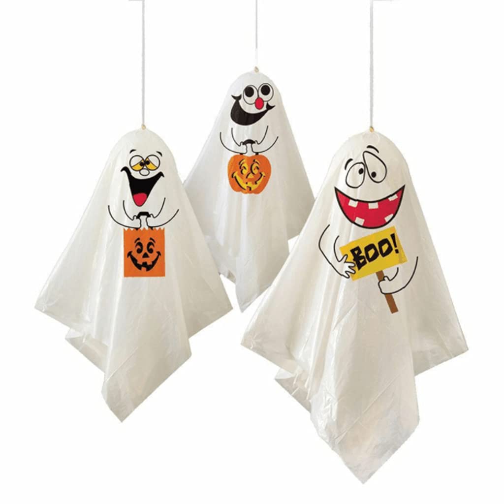 Elnwnnkc Halloween Party Decoration Halloween Party Decoration Hanging for Front Yard Patio Garden 3 Pieces Decorations