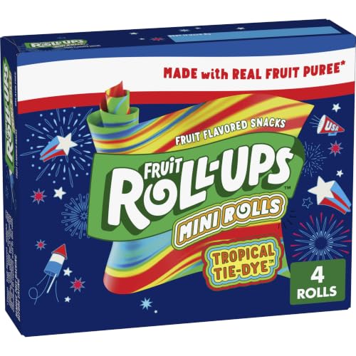 Fruit Roll-Ups Tropical Tie-Dye Mini Roll-Ups...