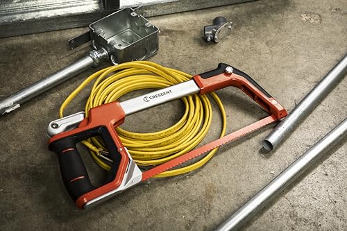 Crescent Ferramentas Serra de 30 cm de tensão rápida com alça de material duplo | CTHACK