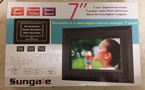 Sungale Cd705 7-Inch Digital Picture Frame #TOP25