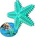 Cepillo de Dientes para Perros con Forma de Estrella de mar, Juguete para Masticar con Sonido de Estrella de mar Indestructible para Perros pequeños y medianos, Juguete de Limpieza Dental