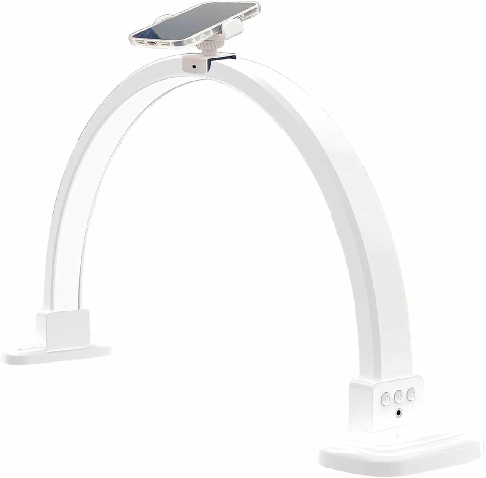 Lampe de Bureau à LED Demi-Lune idéale pour la pose de cils et beauté