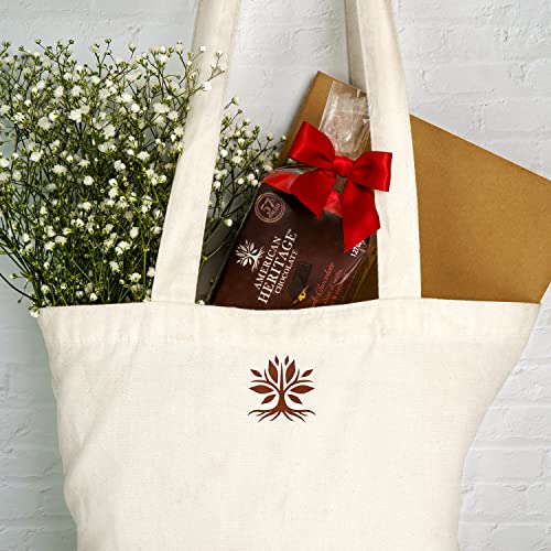 American Heritage Chocolate Bars - 57% Cacao Artisanal Dark Chocolate Bar With Hints Of Vanilla, Orange And Cinnamon, 1.27Oz Candy Bar/Tablet (Pack Of 4) #TOP3