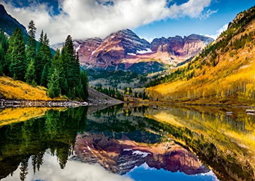 Ravensburger Highlights Aspen, Colorado 1000 Piece Jigsaw Puzzles for Adults and Kids Age 12 Years Up, Multicoloured, 50 cm x 70 cm - Image 2