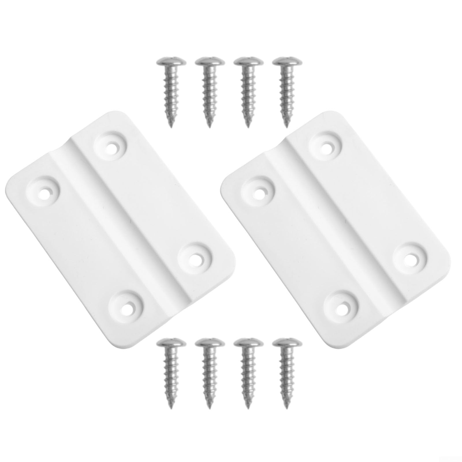 Essential Replacement Kit 2pcs Plastic Hinges and 8 Screws for Igloo Cooler Upkeep