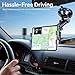 Tablet Holder for Car ipad Holder for Car【Windshield+Dash】Suction Cup ipad Mount for Truck Stand【360° 】Tablet Car Mount soporte para tableta para auto for All 4.7