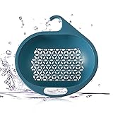 Over the Sink Strainer Basket Plastic Drain Basket Home Kitchen Essentials Sink Strainer and...