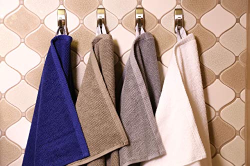 Maura Premium Bath Towels 100% Cotton 27X54 Ultra Absorbent Quick Dry 4 Pack Soft Terry Bath Towels Set For Bathroom, Hotel And Spa Quality, Taupe #TOP3