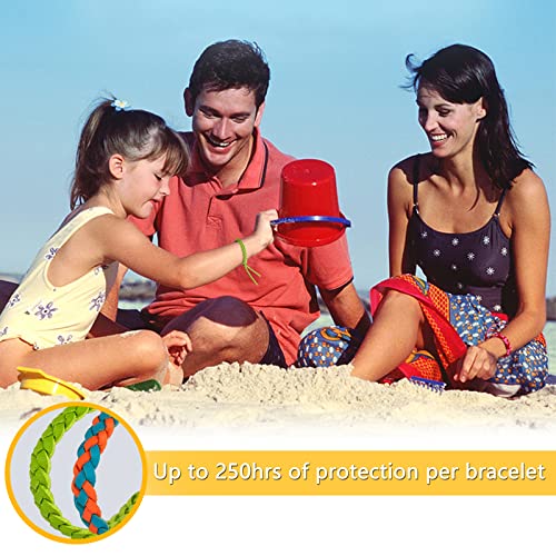 Braccialetto Antizanzare, Gritin 12PCS