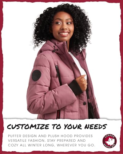 CANADA WEATHER GEAR Womens Winter Coat – Full Length Quilted Puffer Parka – Plus Size Heavyweight Maxi Jacket for Women, S-XL - Image 4