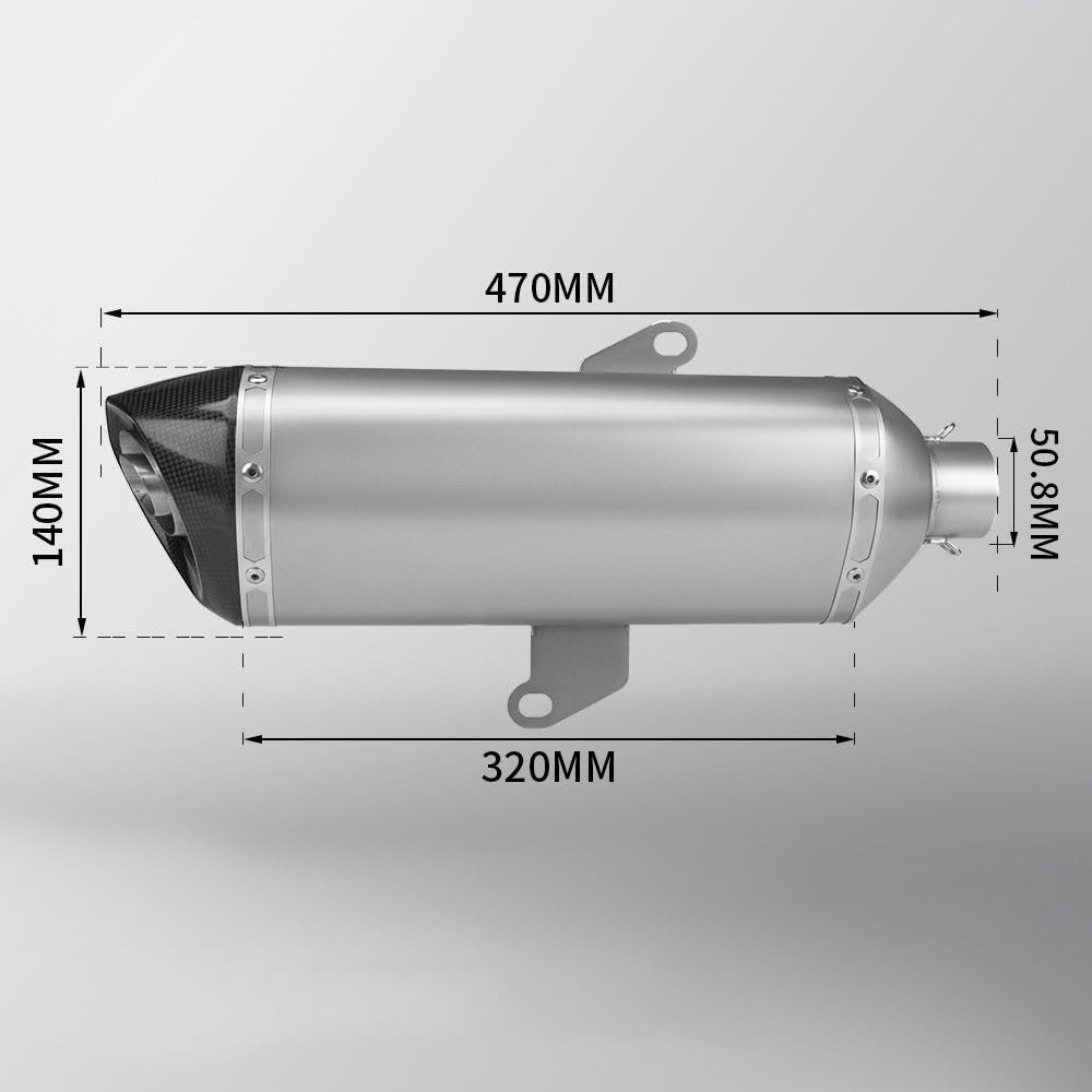 Echappement Akrapovic Pour Honda Forza NSS 125 300 350