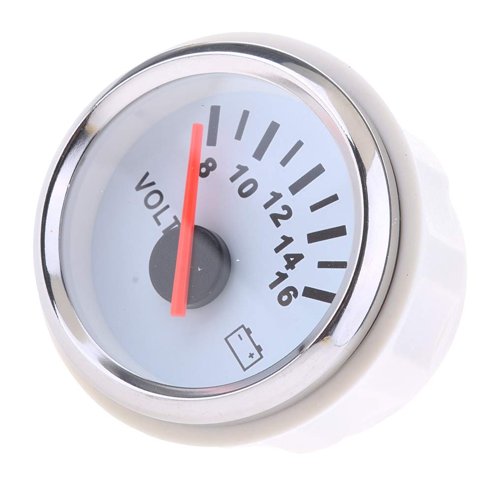 Jauge électrique 52mm / 2 ''de Voltmètre de Camion de Voiture de Batterie Marine de Bateau Marin de 9-32V - N1, 52mm 2 inch