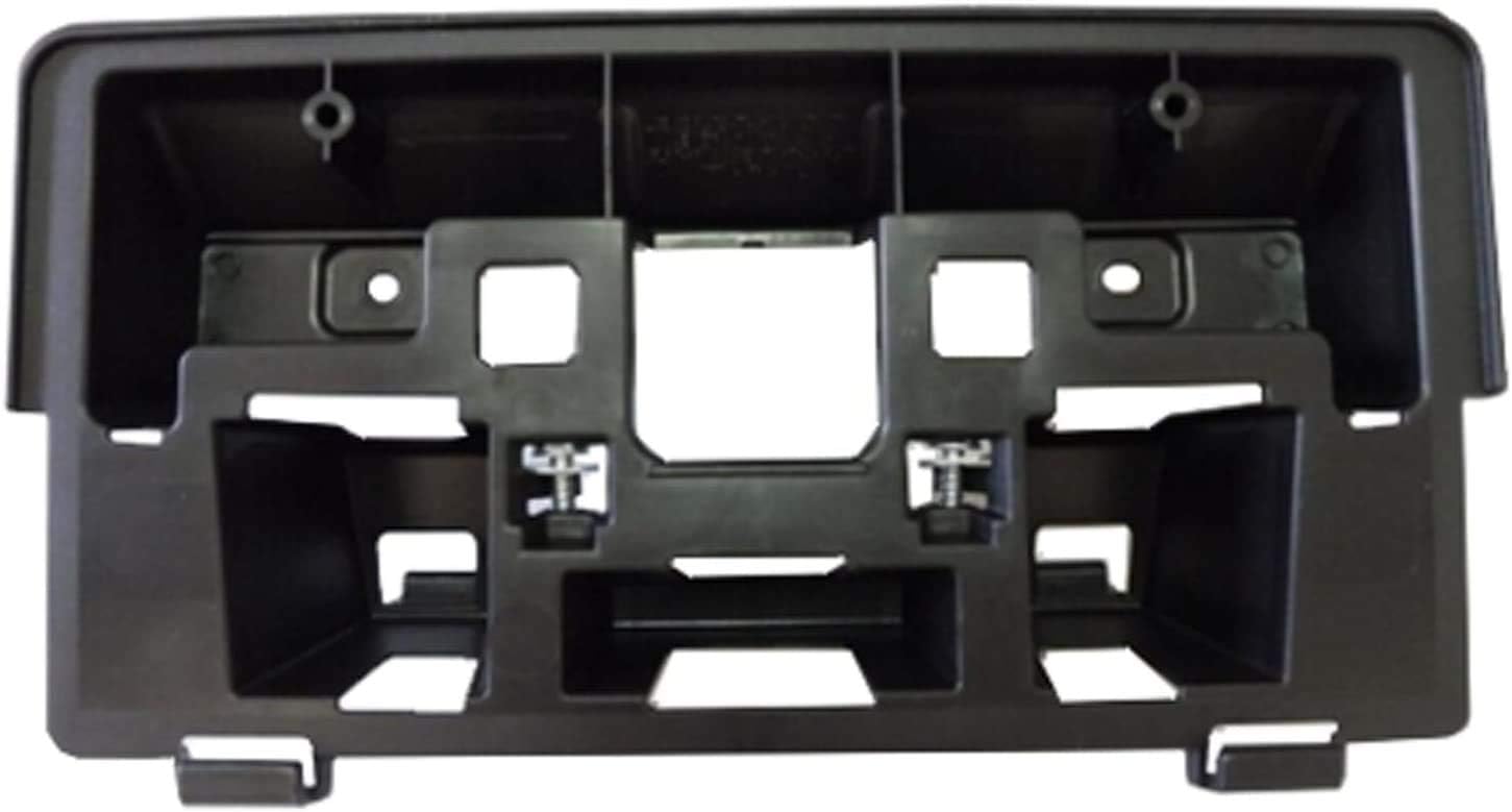 I-Match Auto Parts Front License Plate Frame Bracket Tag Holder Black Textured for 2014-2017 Mazda 6, for All 2014-2018 Models Without LED Lamps GJR950170A MA1068115