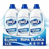 Activador del lavado Ropa Blanca, Quita las manchas, Gel Quitamanchas, Con Oxigeno Activo, Especial lavado a mano o máquina como complemento del detergente, Eficaz en agua fria, 3 Botellas de 2 Litros