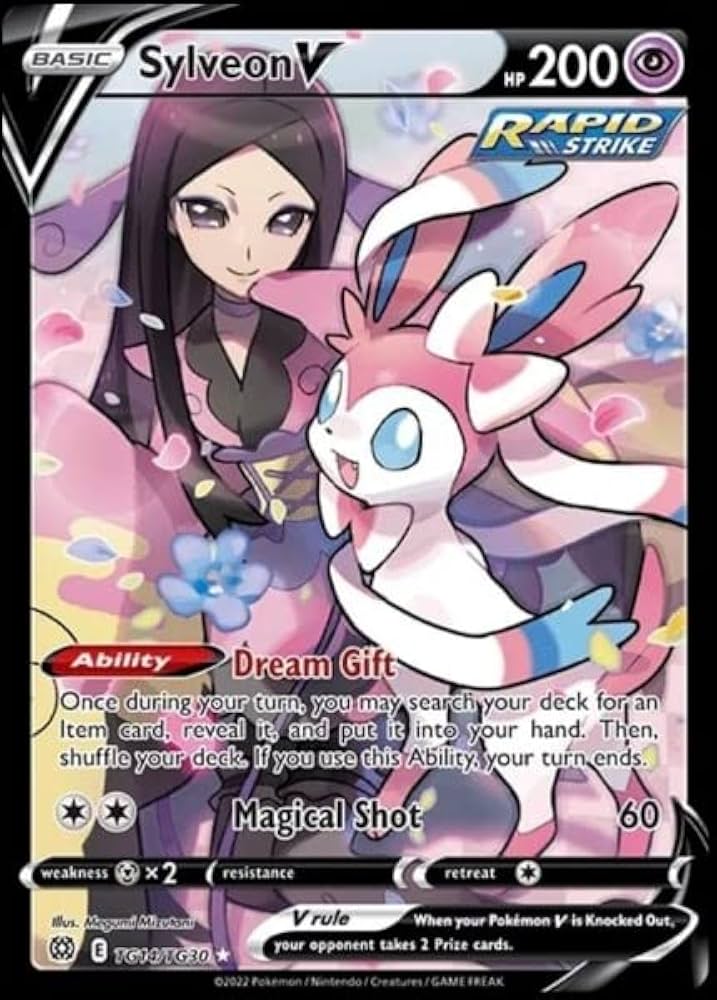 Amazon.co.jp: Sylveon V - TG14/TG30 - 輝く星 - トレーナー