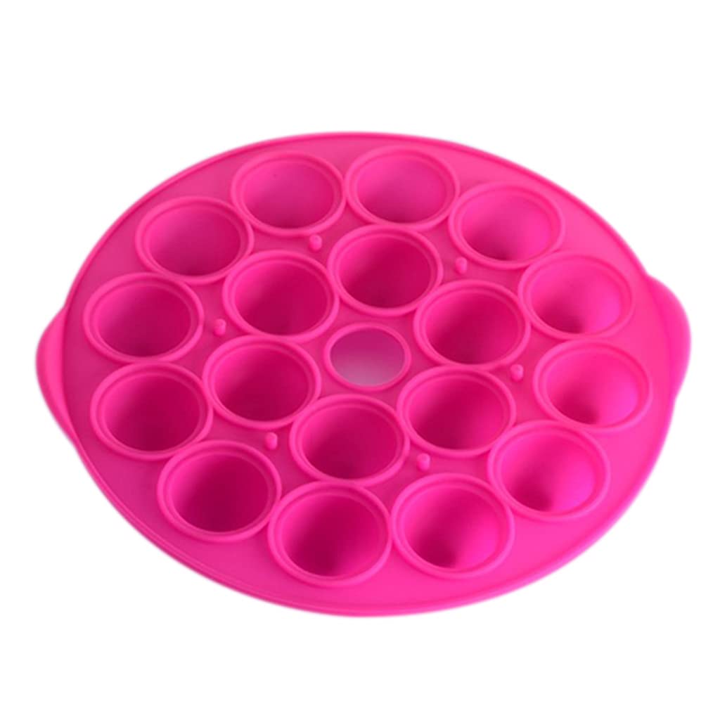 Buxuaaaa New Cake Sugar Mold Ball Shape Silicone Lollipop Chocolate Melting Pot Hard Candy Maker Baking Tool