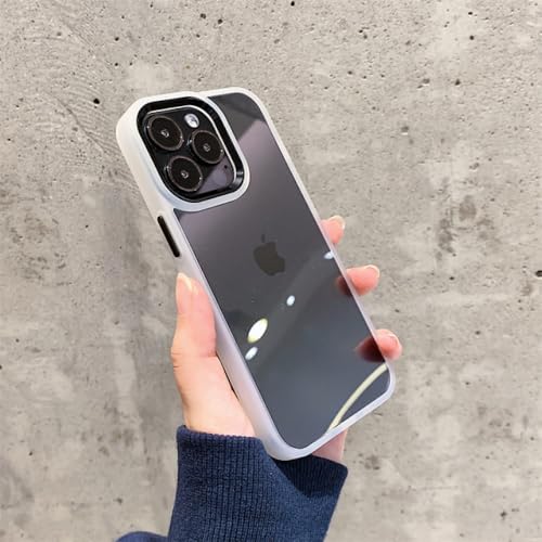 Coque antichoc iPhone 15 Plus transparente avec anneau de protection caméra en métal