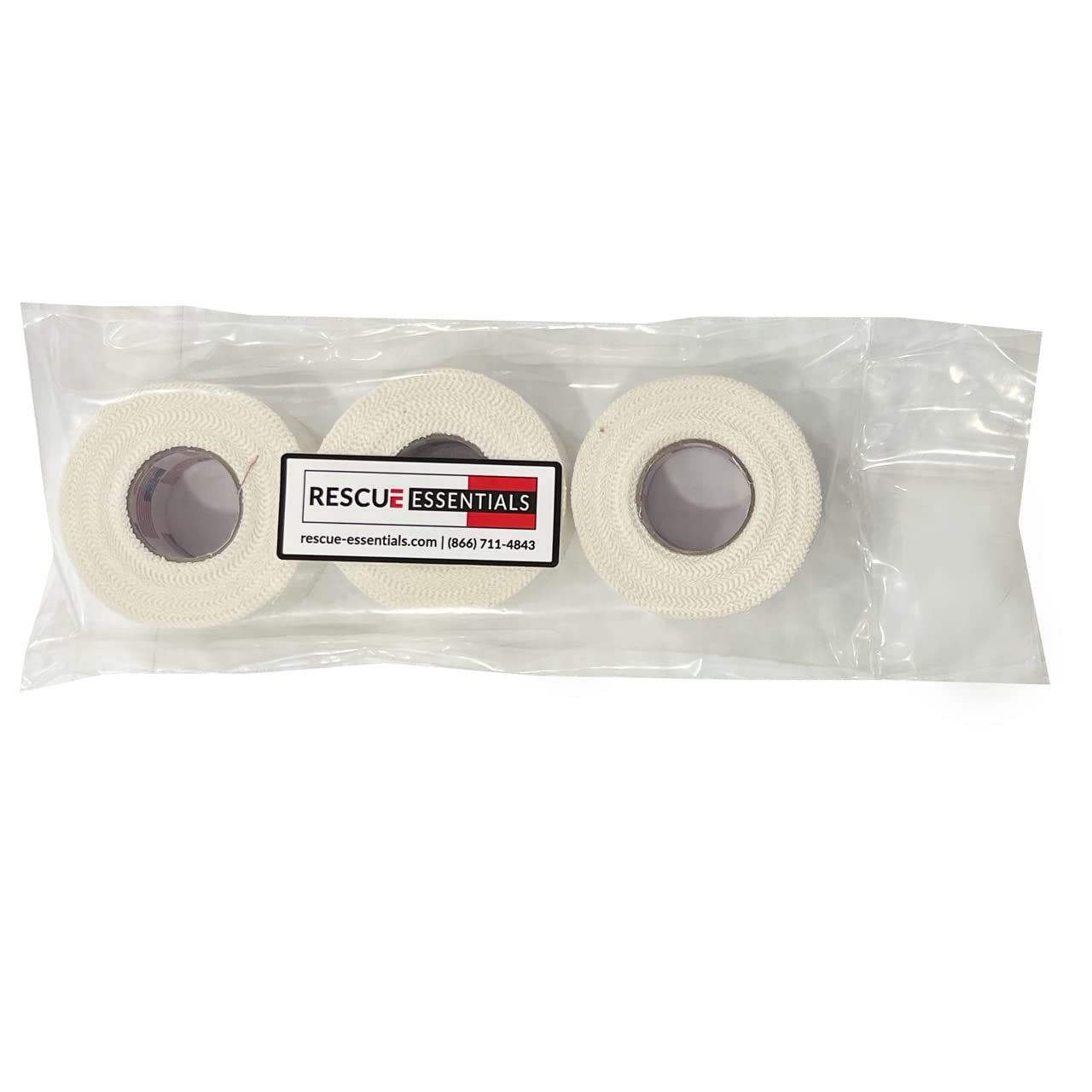 Rescue Essentials Adhesive Tape (1" X 10YDS, 3 Pack)