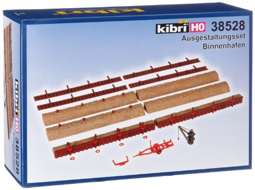 Preisvergleich Produktbild Kibri 38528 - H0 Ausgestaltungsset Binnenhafen