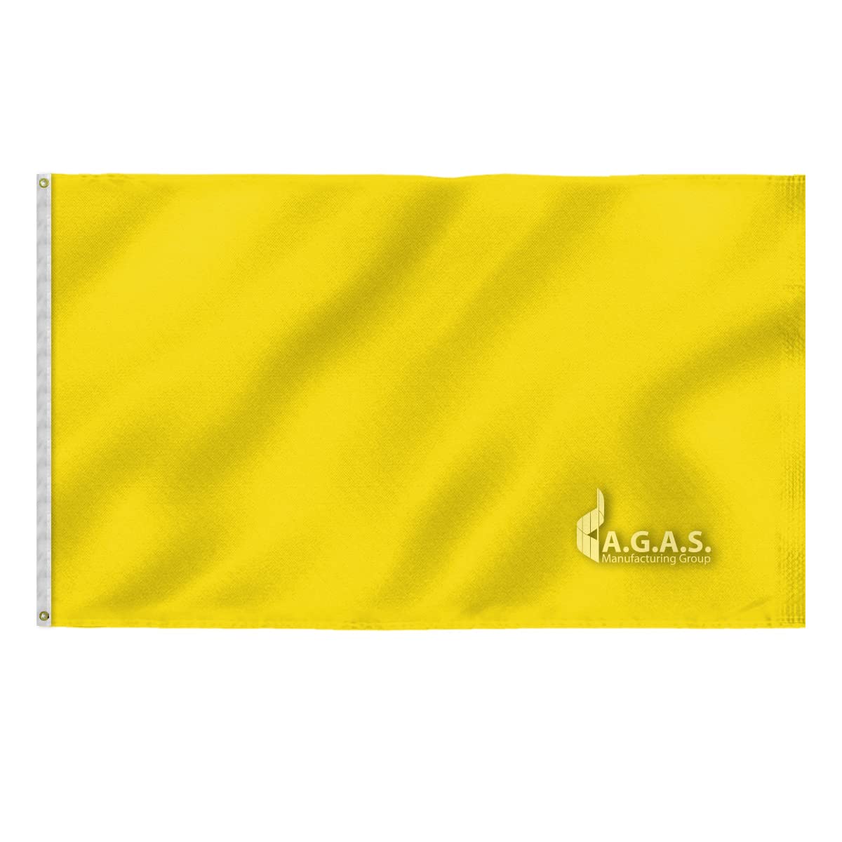6x10ft Flag Canvas Polyester- Blank (Yellow Gold)