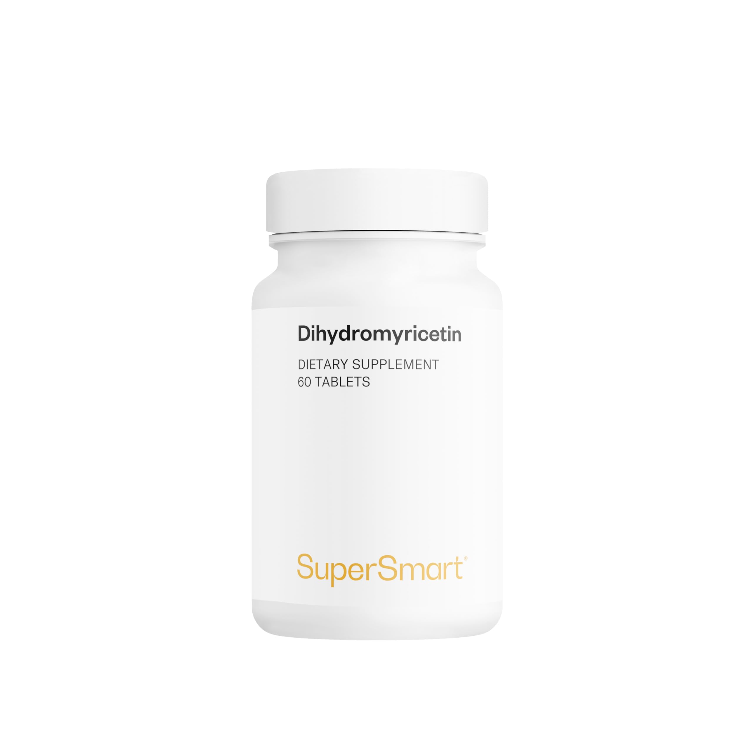 SuperSmart - Dihydromyricetin - 100% natürliche Flavonoid-Unterstützung - Leber & Entgiftung - Hilft gegen Kater | Nicht GVO & Glutenfrei - 60 vegetarische Kapseln