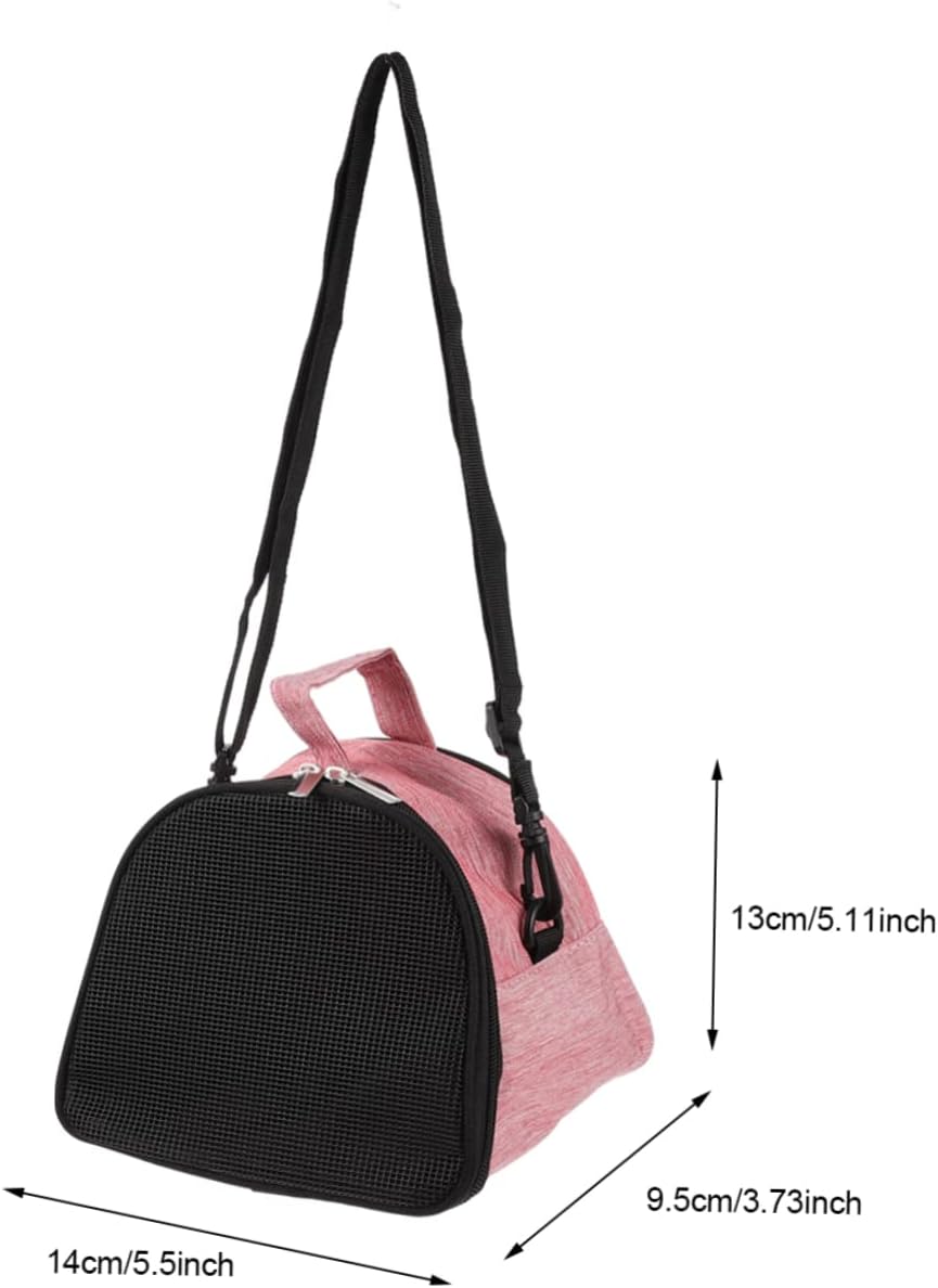 INOOMP 3pcs Portable Hamster Carrier Bag Breathable Travel Carrier for Small Animals Rabbit