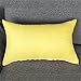 Prostokątna poszewka na poduszkę 30 x 50 poliester poszewka na poduszkę dekoracyjne poduszki na sofę poszewka na poduszkę wystrój domu czarne żółte poszewki na poduszki