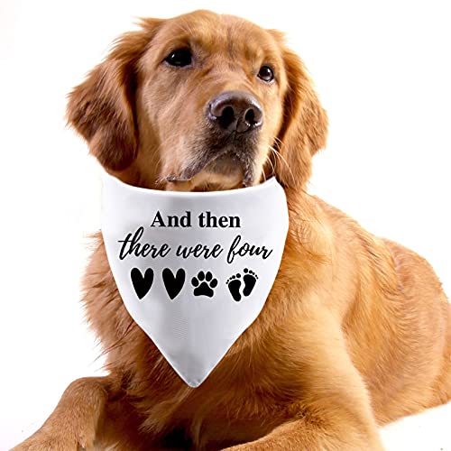 1 pezzo Baby annuncio cane bandana e poi ci sono