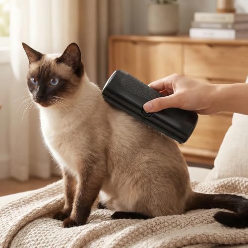 Hurifeng Pet Care Brush - Hundebürste - Fellwunder Bürste Hund - Deshedding Bürste für Hunde & Katzen - Haustierpflegebürste - Effiziente Haarentfernung und Pflege für kurzhaarige Haustiere