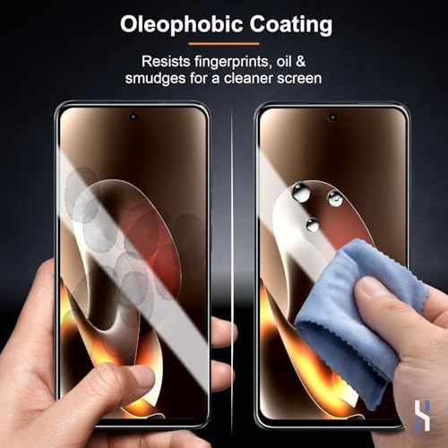 Image of Tempered Glass for Moto G67 Power | G57 Power - Military Grade 9H Screen Guard, Anti-Scratch, Shatterproof, Edge-to-Edge Full Coverage - Black Border