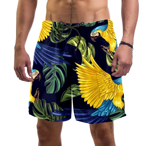 Short de bain pour homme multicolore avec taille élastique S