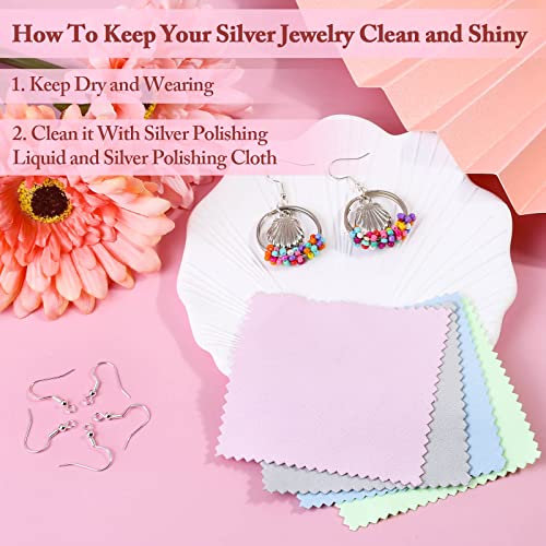 120Pcs Earring Hooks, Acejoz 366Pcs Earring Making Kit With Hypoallergenic Earring Hooks, Jump Rings, Earring Backs, Jewelry Pliers, Jewelry Cleaning Cloth For Earring Making #TOP5