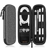 Etui compatible avec Apple Pencil Pro / Pencil USB-C / Pencil 2e génération / Pencil 1re génération et d'autres stylet tel que S Pen, Surface Pen, Logitech Crayon Stylet, et petits accessoires. ***Attention: Stylet NON INCLUS.