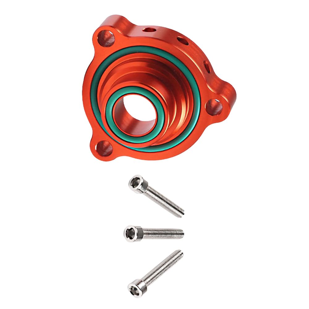Riloer Valvola di soffiaggio BOV adattatore valvola di soffiaggio BOV adattatore per 07-12 compatibile con motori BMW Mini Cooper S Peugeot 1.6 Turbo