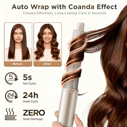 O.H.B 5-in-1 Hot Air Styler (110k RPM, Auto-Wrap) — view 3
