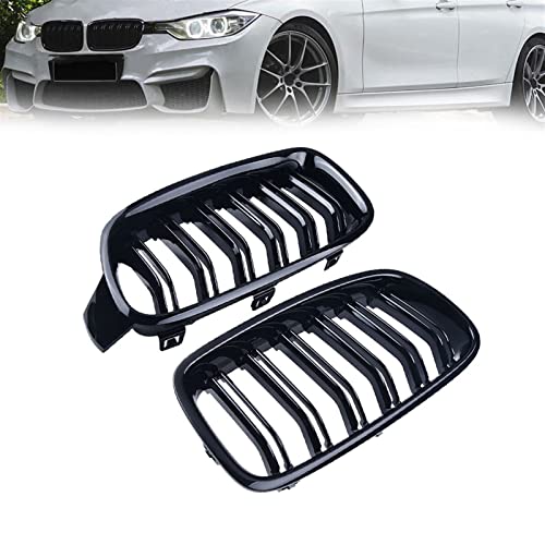 Rejilla delantera de riñón para renovar el frontal desgastado de BMW Serie 3 F30 F35 de 2013-2019