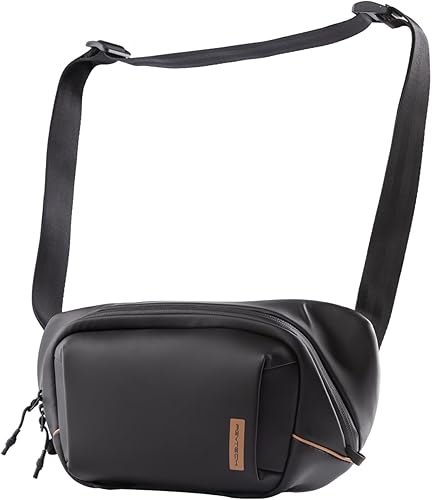 PGYTECH OneGo Solo V2 - Bolsa bandolera para cámara de 4 litros, cangurera cruzada para fotógrafos de viajes urbanos, bolsa pequeña para cámara