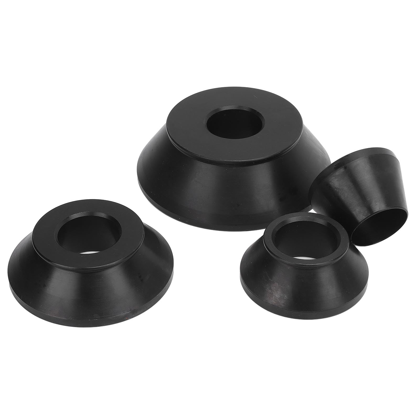 Conos Equilibradores de Ruedas, Kit de Conos de Metal para Caravana de Camión SUV con Eje de 38 Mm con Orificios para Cubo, Juego de de Equilibrio de Neumáticos Versátiles