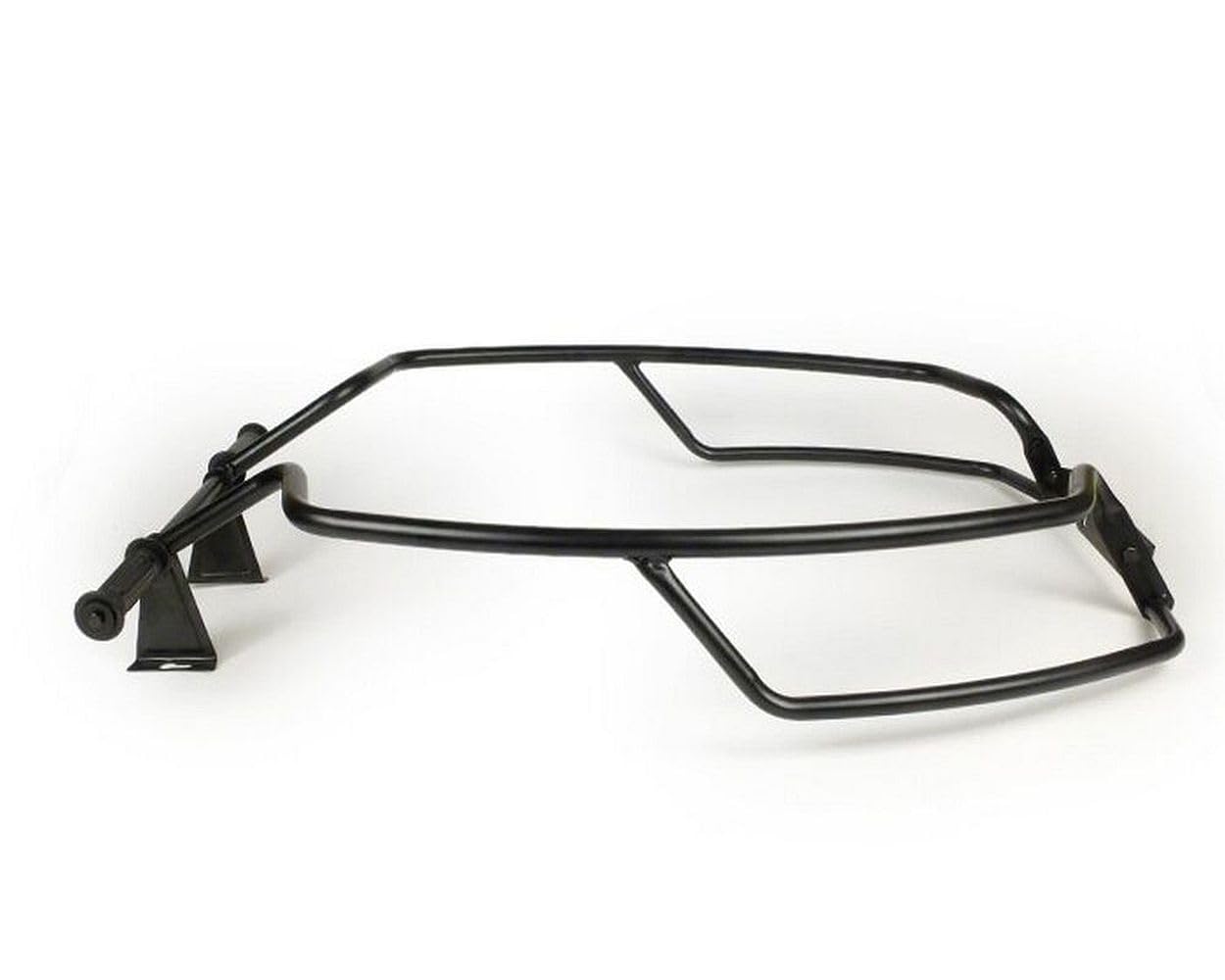 Sturzbügel Double Bar schwarz hinten kompatibel mit Vespa PX80-200 Roller kompatibel mit Vespa