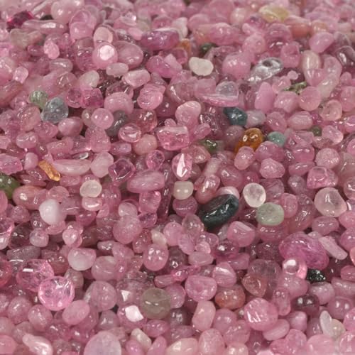Image of 100 grams Small Tumbled Chips Polished Crushed Stone Crystal Healing Embellishments