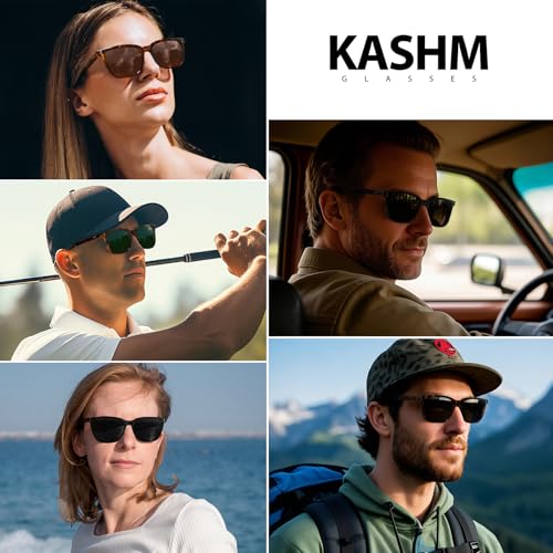 Retro Polarized Sunglasses for Men Women UV Protection Classic Sports Driving Golf Hiking Square Sun Glasses2
