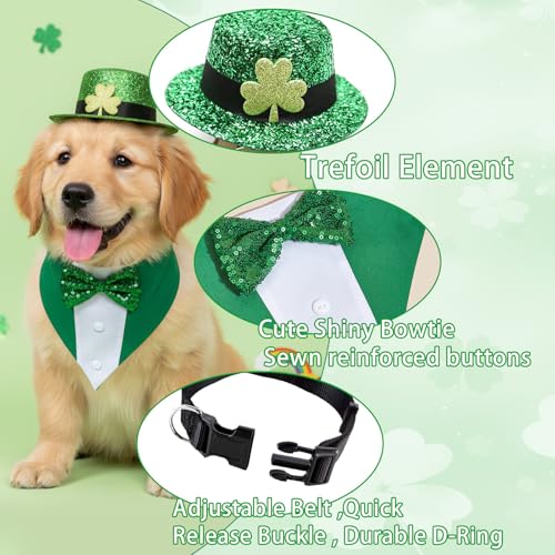 Disfraz para perro Leprechaun St. Patrick’s Día Talla M miniatura 3
