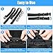 Gsbnjuy 3pcs Backpack Chest Strap Add on Adjustable Sternum Straps Backpack Waist Strap Chest Belt with Whistle Quick Release Buckle for Hiking Jogging Commuting Daily Outdoor Use